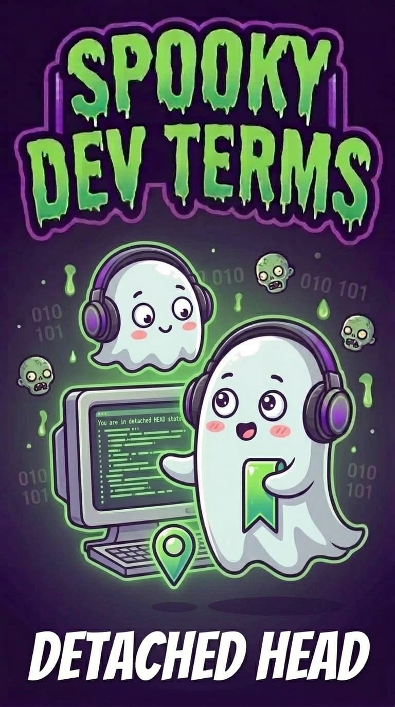 Spooky Dev Terms: What is a 'Detached HEAD'?