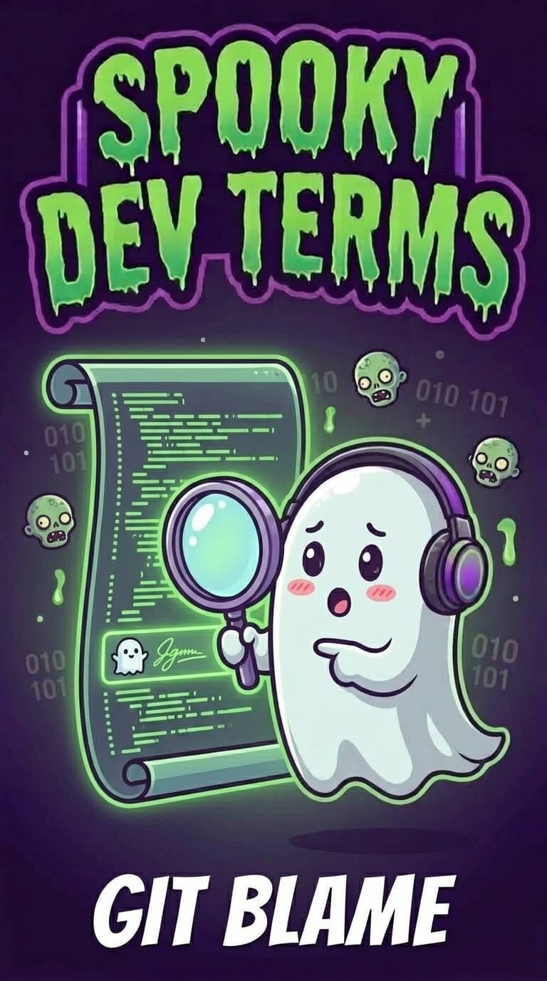 Spooky Dev Terms: What is 'git blame'?